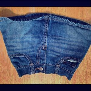 Oshkosh jean skirt with hidden shorts
